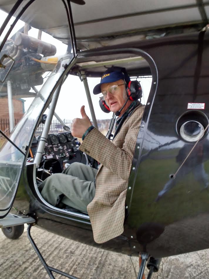 Brian Patton's First Solo at the age of 83