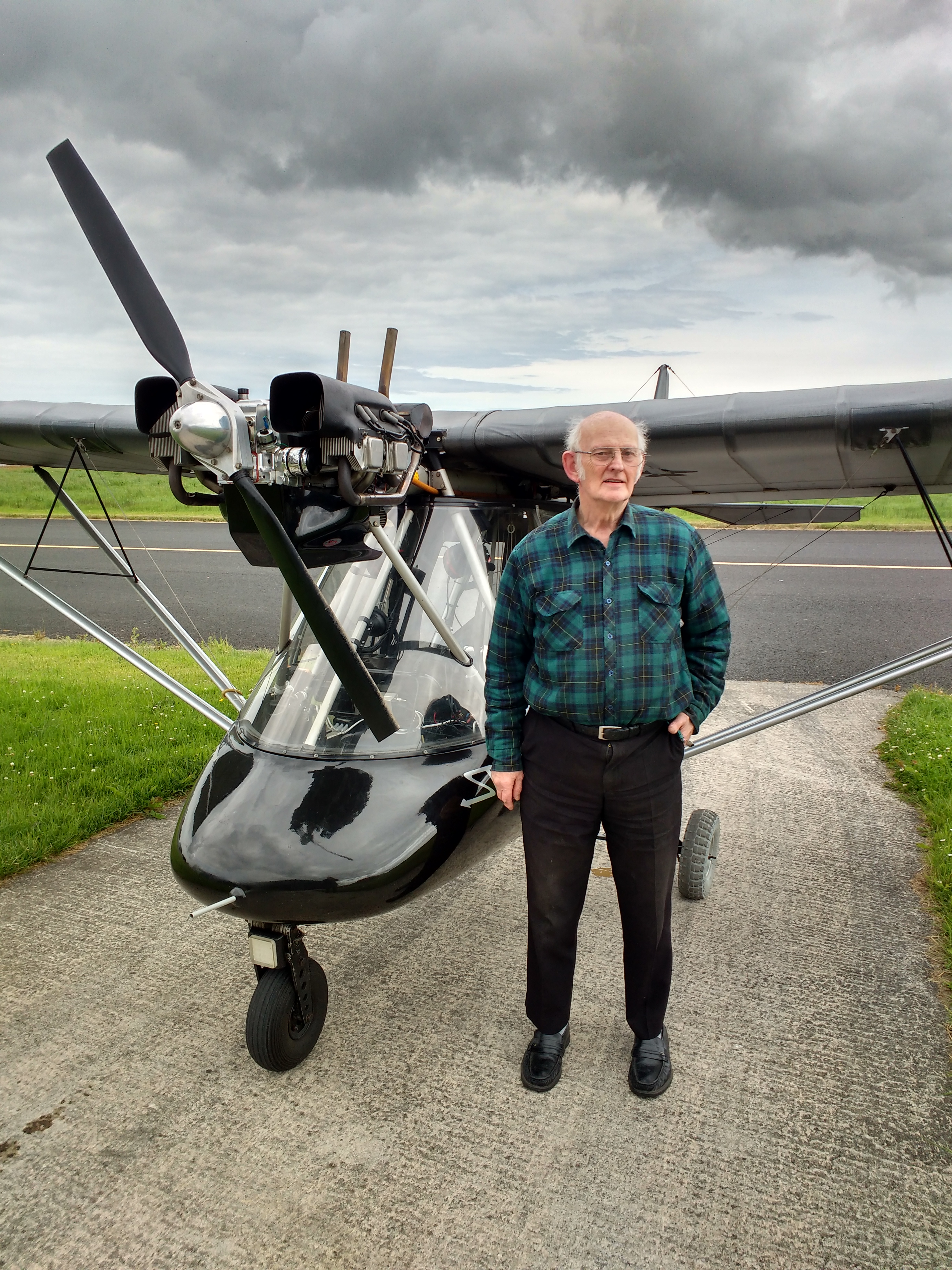 Brian Patton is "LICENSED TO FLY"
