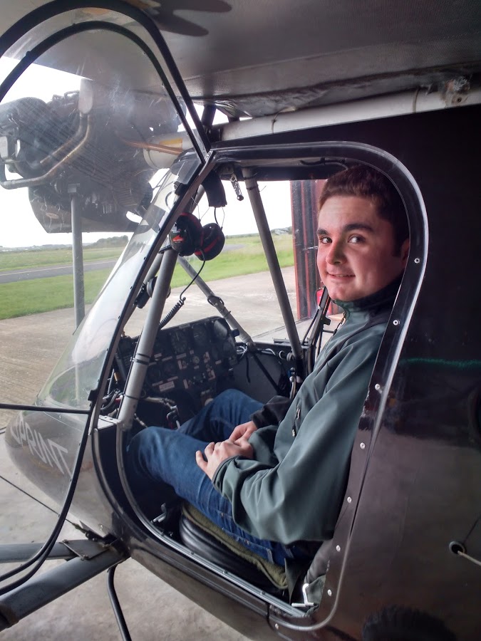 Clement Buchanan First Solo Flight