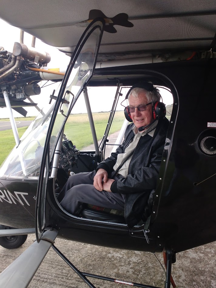 Roy Clarkson's First Solo flight.