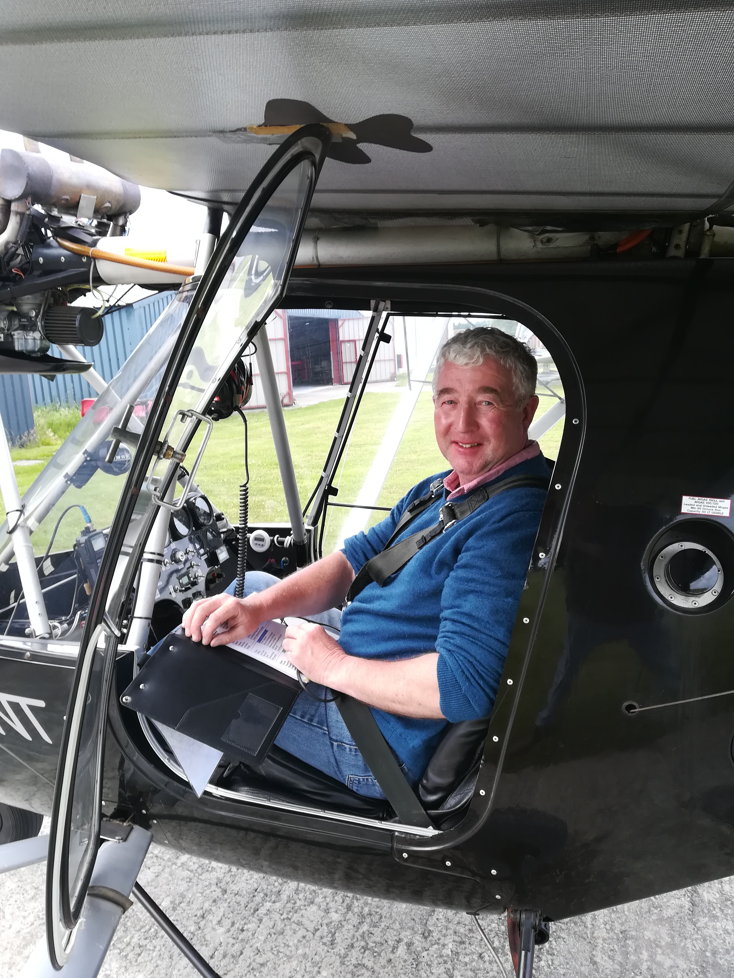 Bobby Booth completes his First Solo Flight