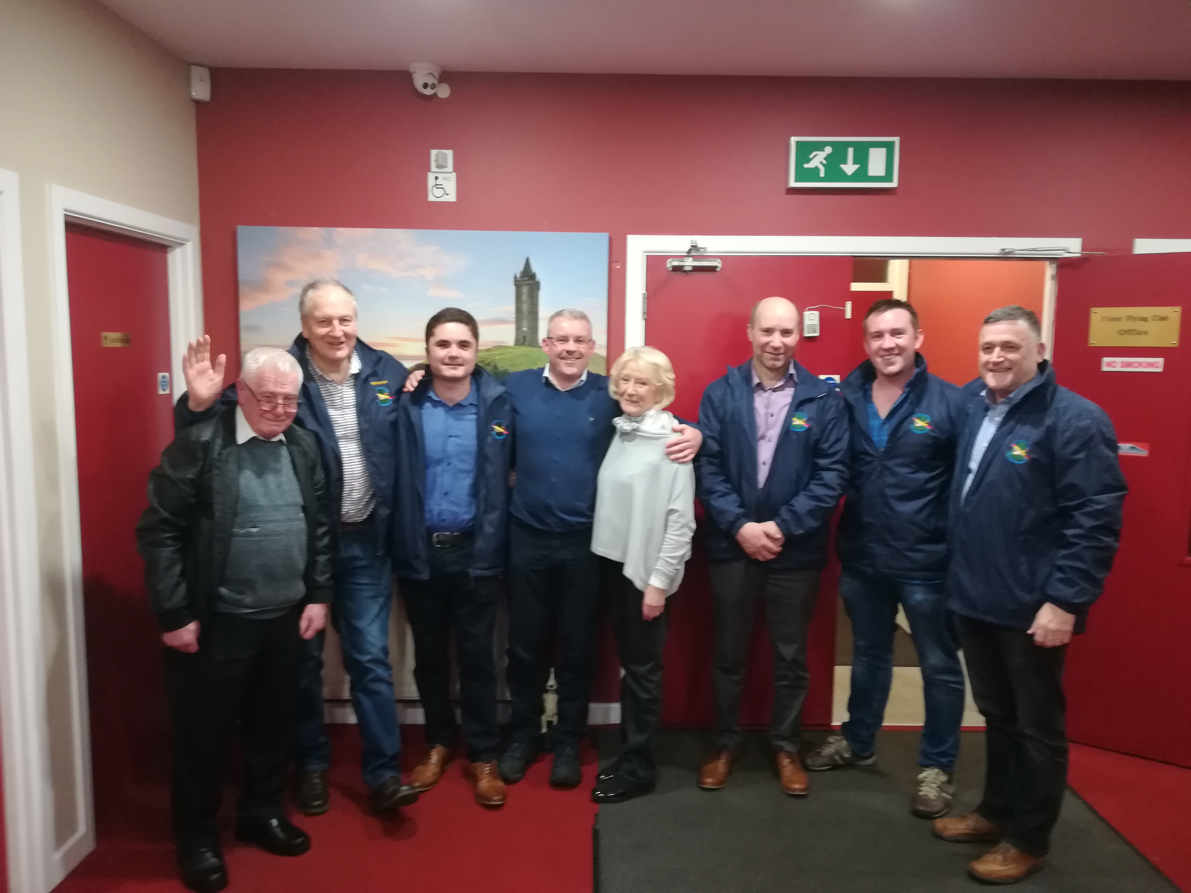 Wings Night presentation at The Ulster Flying Club