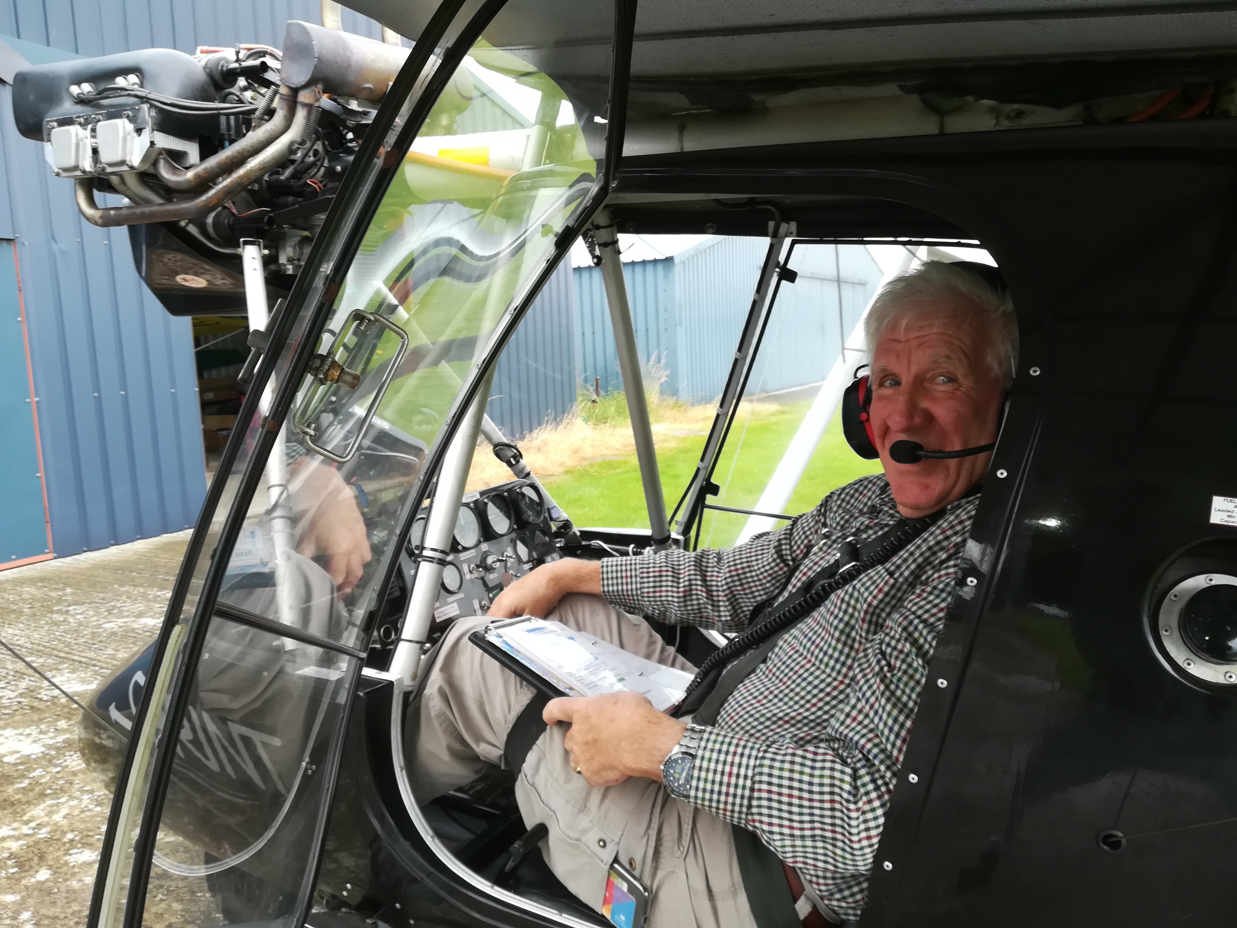 First Solo in a Thruster for Joe McCarrison