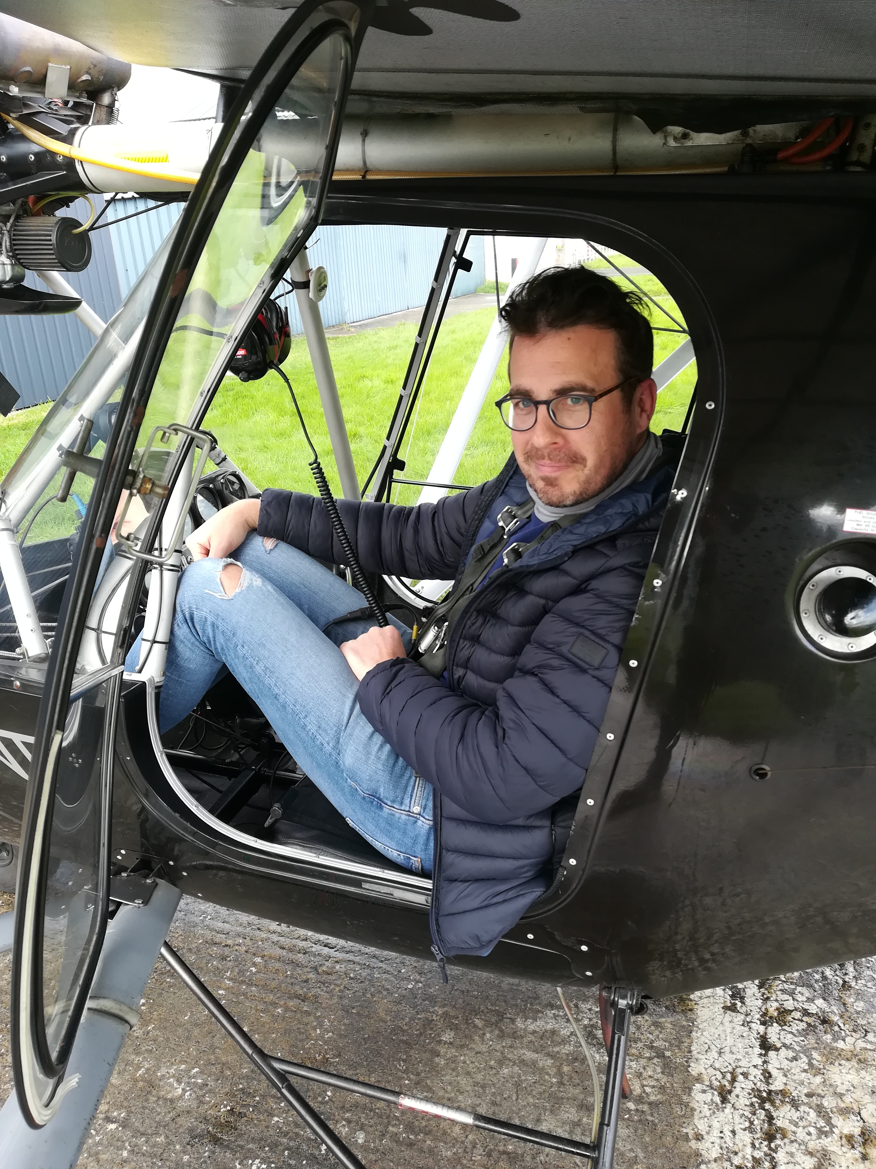 Barry Rollins. First Solo Flight