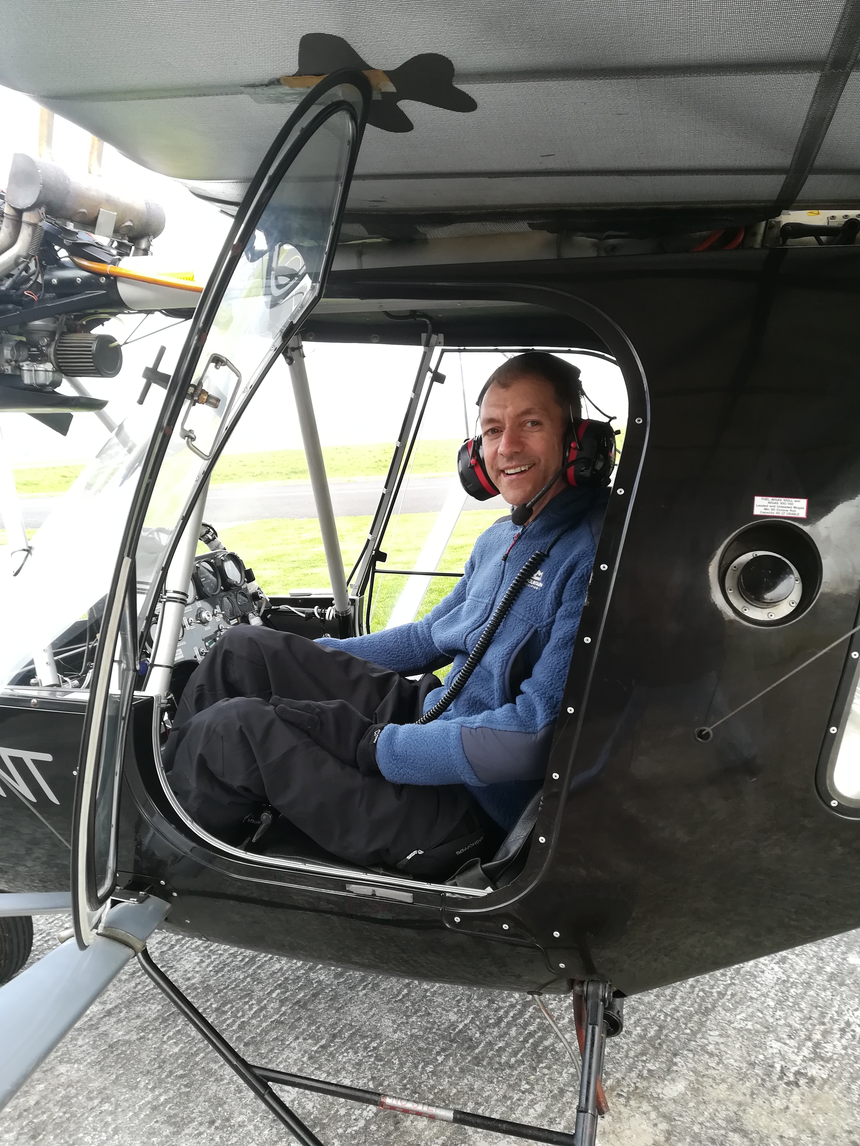 James Nicholls' First Solo Flight