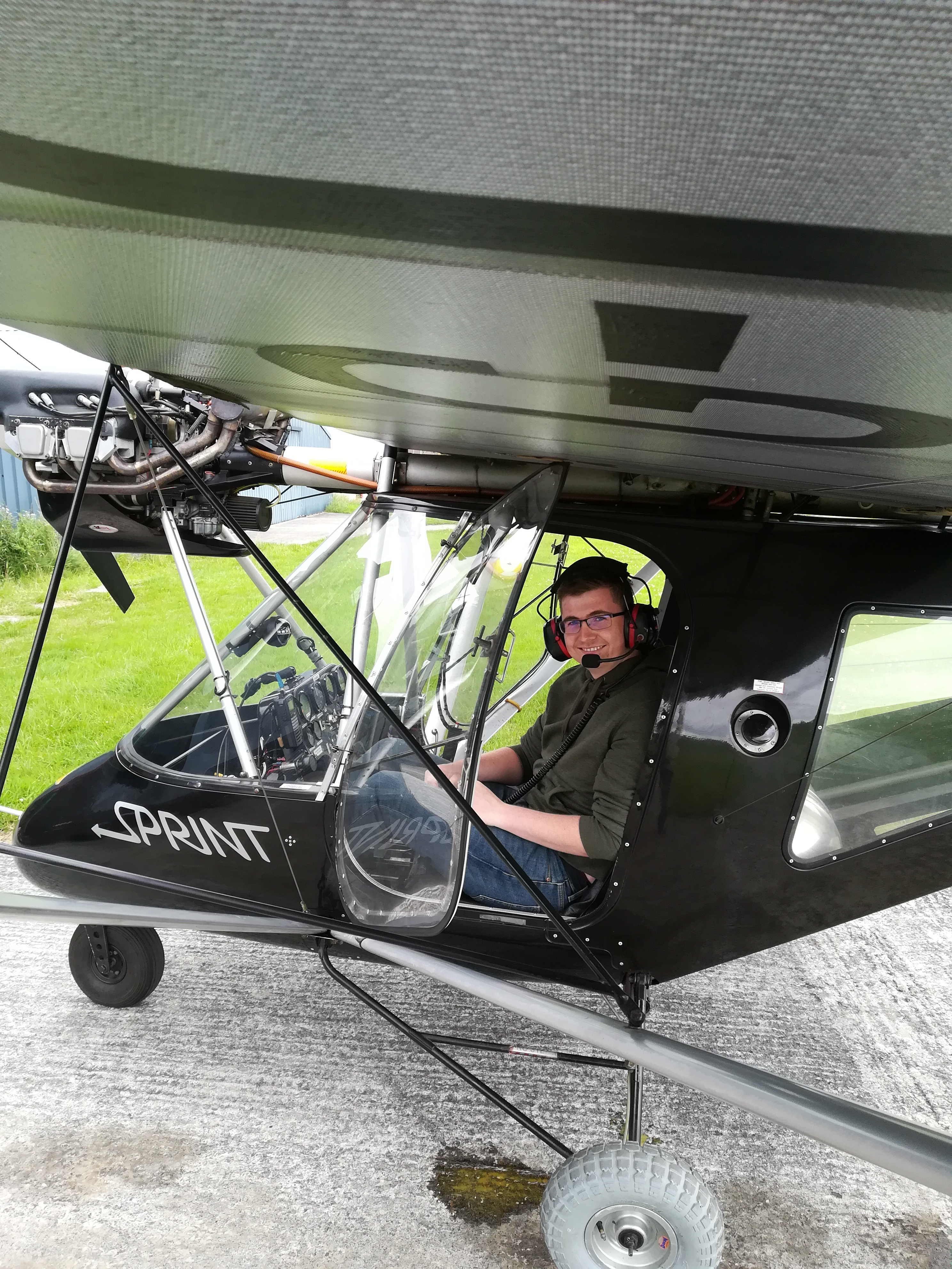 Jack Toner's First Solo Flight