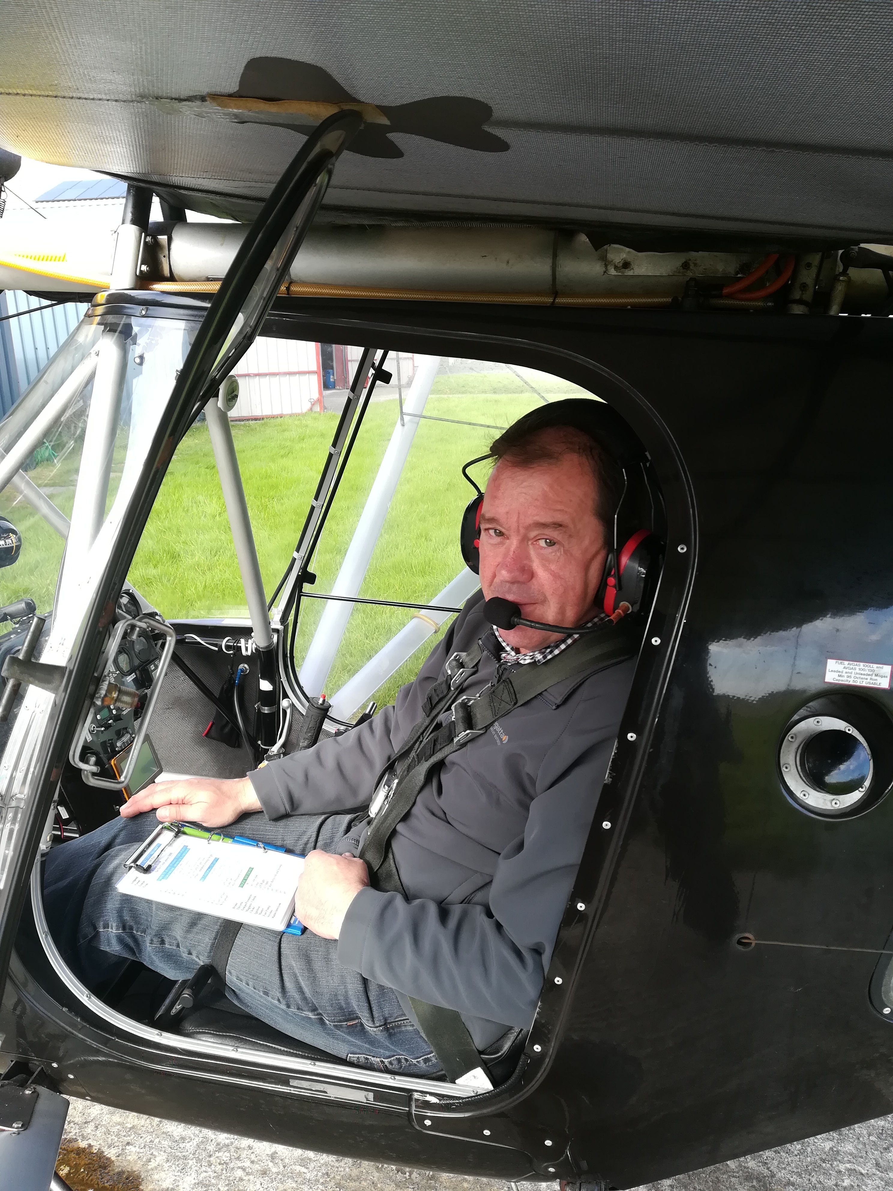 Sammy Nummy. First Solo Flight